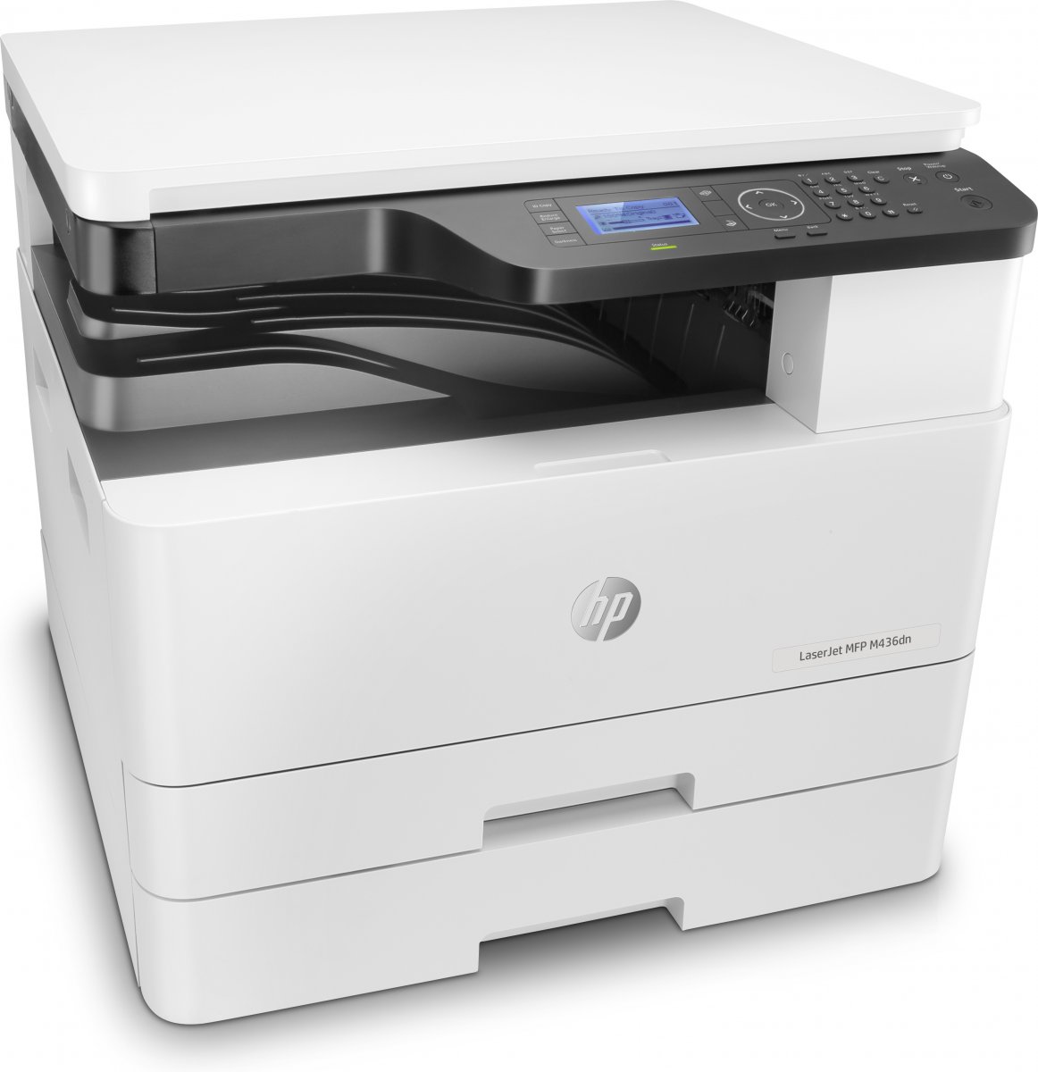 Hp laserjet mfp m436dn бледно печатает