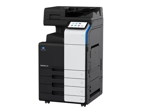 Multifunctionala color Konica Minolta A3 Bizhub C361i set cu DF-632, stand si toner